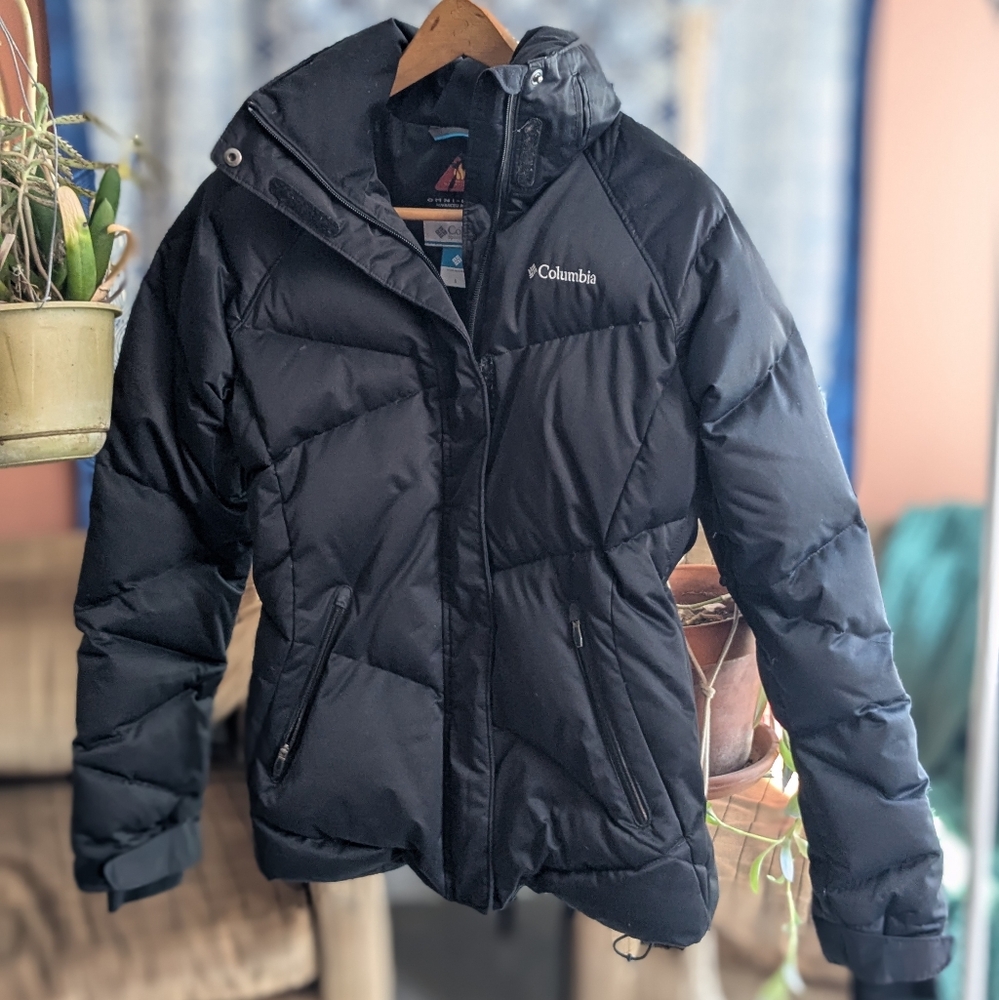 Columbia Black Puffer Jacket